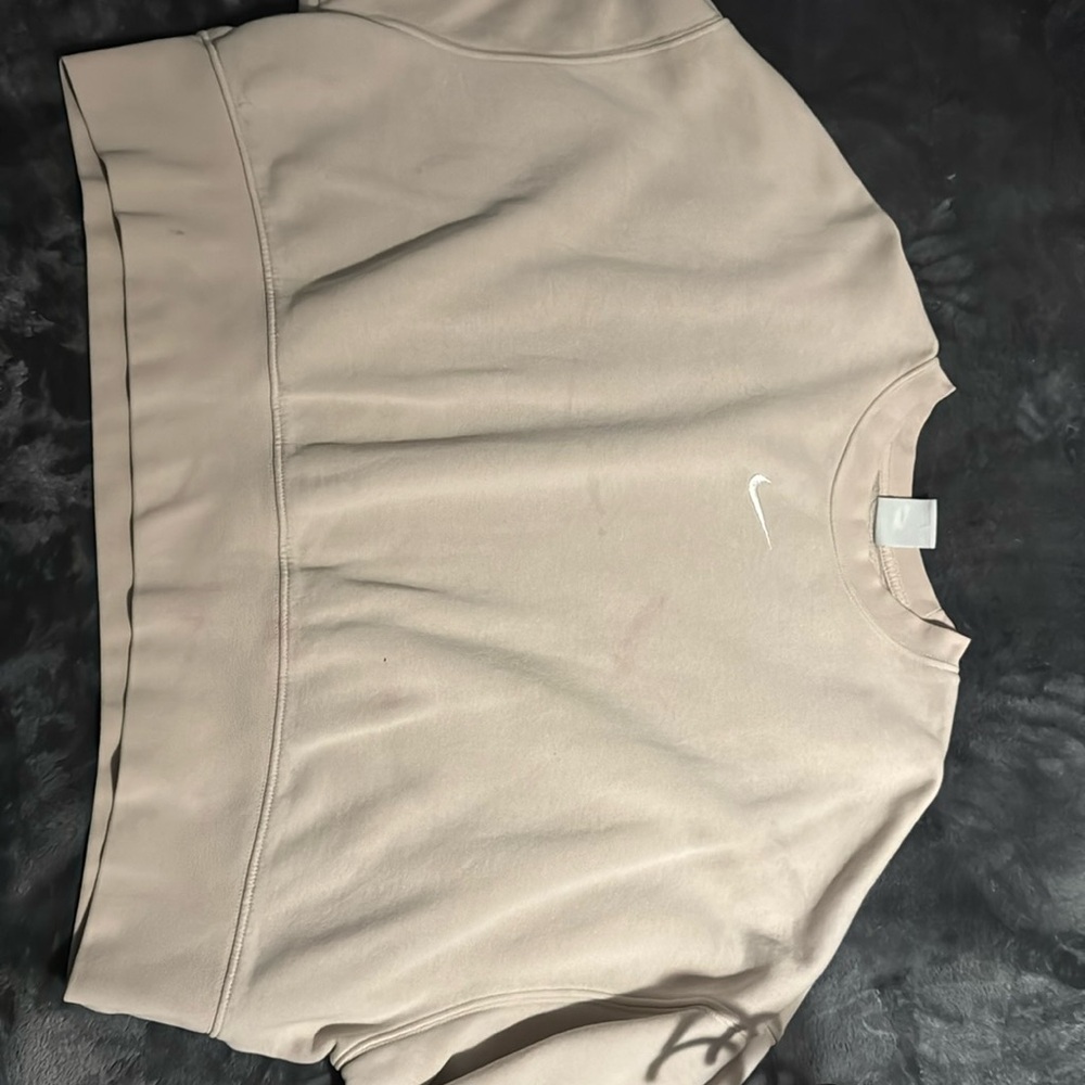 Nike oversized cropped sweater!